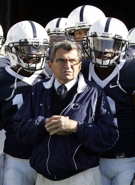 famous penn state coach|joe paterno brown university.